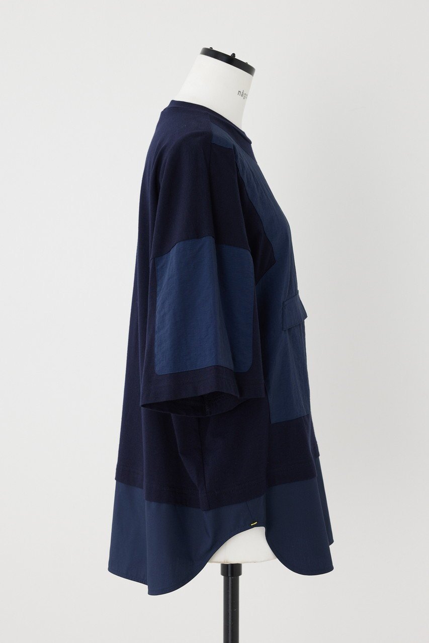 【ナゴンスタンス/nagonstans】のソフト天竺 ベストレイヤードライク T/SH Tシャツ 人気、トレンドファッション・服の通販 founy(ファニー) ファッション Fashion レディースファッション Fashion for Women アウター Coat / Outerwear Collection トップス・カットソー Cut & Sew Tops シャツ・ブラウス・オフィスカジュアル Elegant Blouses & Button-Ups ロングTシャツ・Tシャツ Longline T-Shirts & Tees ベスト&ジレ / 重ね着スタイル Vests & Gilets カットソー・ベーシックTシャツ Cut-and-Sewn Tops / Stretch Tees & Basics インナー Innerwear カットソー Cut and Sewn Top ショート Short, Short Length シンプル Simple, Minimal スリーブ Sleeve, Long Sleeve / Short Sleeve ドッキング Docking, Mixed Material ベスト Vest, Waistcoat other-4|ID: prp329100003379717 ipo3291000000036794793