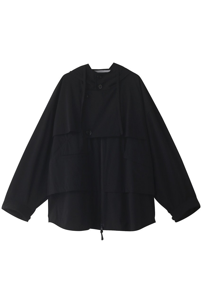 【ナゴンスタンス/nagonstans】の2.5レイヤータフタ Hoodie JK/ジャケット インテリア・キッズ・メンズ・レディースファッション・服の通販 founy(ファニー)  ファッション Fashion レディースファッション Fashion for Women アウター Coat / Outerwear Collection レディースジャケット・軽アウター Jackets ジャケット Jacket, Outerwear フロント Front, Front Design ポケット Pocket, Pocket Detail ループ Loop, Loop Knit レイン Rain, Rainproof 軽量 Lightweight, Ultra Light Black|ID: prp329100003379723 ipo3291000000032911810