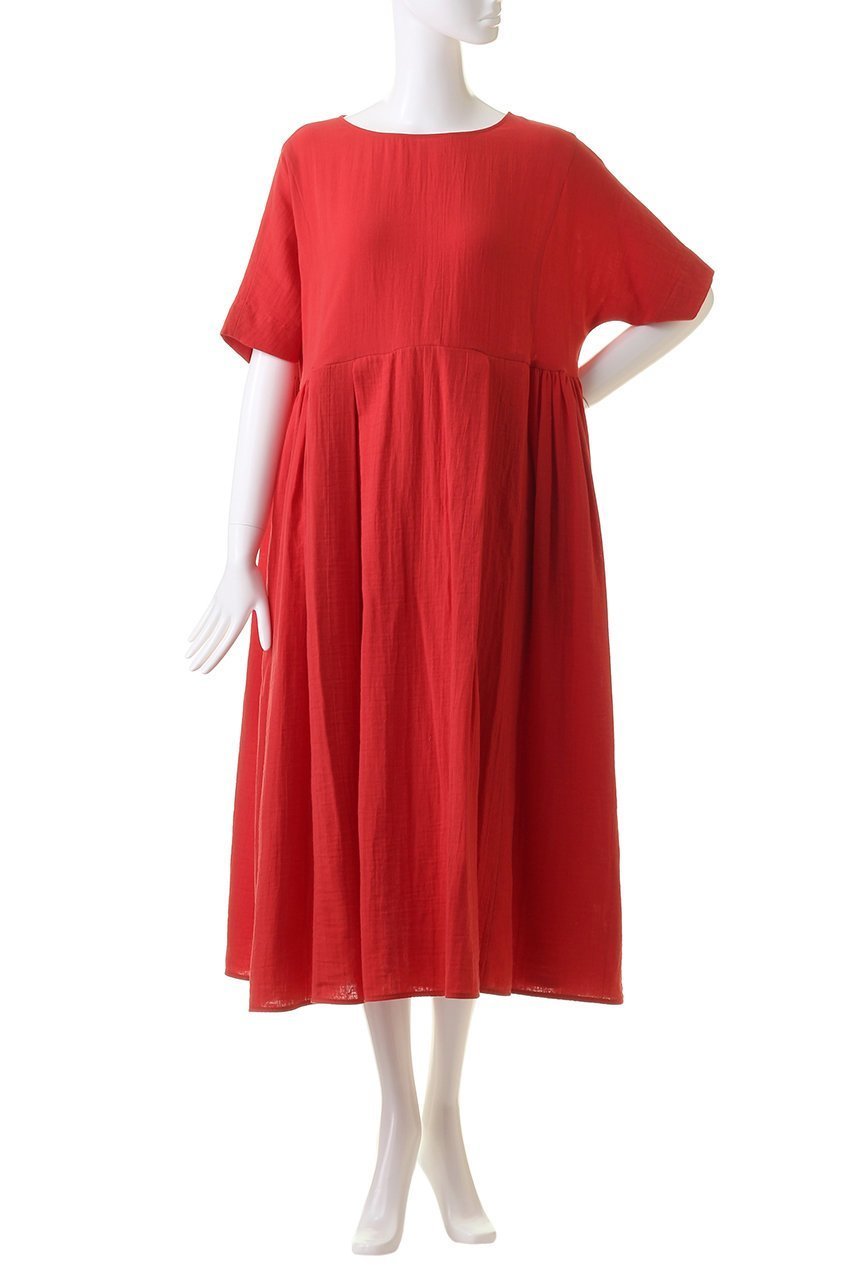 【プレインピープル/PLAIN PEOPLE】のダブルガーゼボリュームワンピース 人気、トレンドファッション・服の通販 founy(ファニー) 　ファッション　Fashion　レディースファッション　Fashion for Women　ワンピース　Dresses　チュニック　Tunic Tops & Dresses　インド　Indian Textile　ギャザー　Gathered, Ruffled　サマー　Summer, Summer Style　ダブル　Double, Double-Breasted　チュニック　Tunic, Long Top　ドレス　Dress, One-Piece　ロング　Long, Long-Length　ワッシャー　Washer, Crinkled Finish　夏　Summer　other-2|ID: prp329100003379795 ipo3291000000032897714