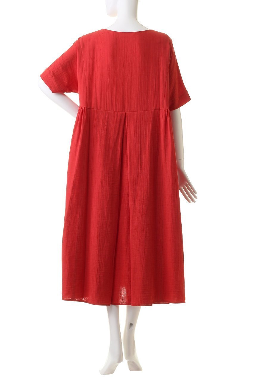 【プレインピープル/PLAIN PEOPLE】のダブルガーゼボリュームワンピース 人気、トレンドファッション・服の通販 founy(ファニー) 　ファッション　Fashion　レディースファッション　Fashion for Women　ワンピース　Dresses　チュニック　Tunic Tops & Dresses　インド　Indian Textile　ギャザー　Gathered, Ruffled　サマー　Summer, Summer Style　ダブル　Double, Double-Breasted　チュニック　Tunic, Long Top　ドレス　Dress, One-Piece　ロング　Long, Long-Length　ワッシャー　Washer, Crinkled Finish　夏　Summer　other-4|ID: prp329100003379795 ipo3291000000032897723