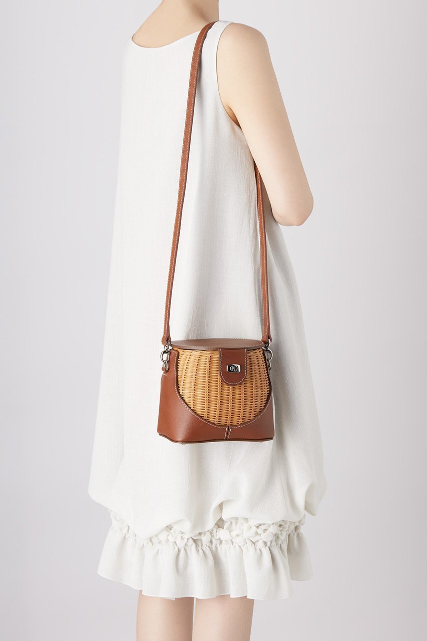 【デイジーリン/DAISY LIN】のBag “Bon Bon Rattan” 人気、トレンドファッション・服の通販 founy(ファニー) 　ファッション　Fashion　レディースファッション　Fashion for Women　バッグ　Bags　フォルム　Silhouette, Form　ラタン　Rattan, Woven Rattan　ラップ　Wrap, Wrap Design　ワンポイント　One Point, Statement Accent　夏　Summer　春　Spring　S/S・春夏　SS, Spring/Summer, Warm Season　other-8|ID: prp329100003379816 ipo3291000000032794885