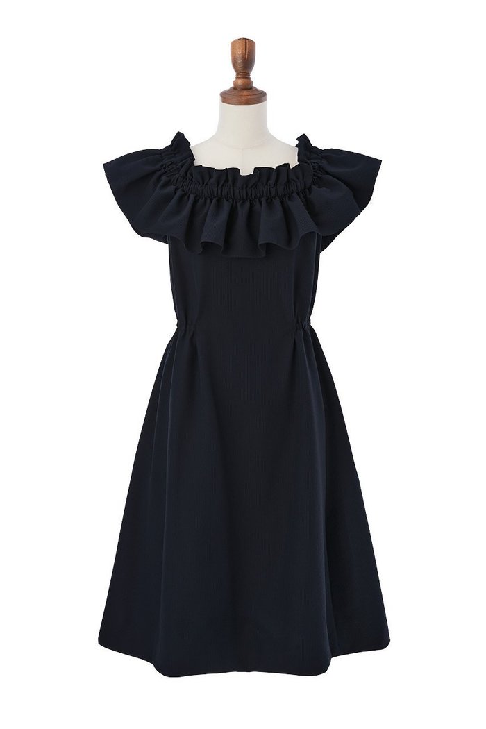 【デイジーリン/DAISY LIN】のDress “Blue Sweet pea” インテリア・キッズ・メンズ・レディースファッション・服の通販 founy(ファニー) https://founy.com/ ファッション Fashion レディースファッション Fashion for Women ワンピース Dresses フォーマル・パーティードレス・結婚式用ドレス Elegant & Casual Dresses チュニック Tunic Tops & Dresses ウォッシャブル Machine Washable エレガント 上品 Elegant ストレッチ Stretch, Stretchy Fabric チュニック Tunic, Long Top デコルテ Décolleté, Neckline フリル Frill, Ruffle リゾート Resort, Vacation Style 人気 Popular, Best Seller 夏 Summer |ID: prp329100003379834 ipo3291000000032902127
