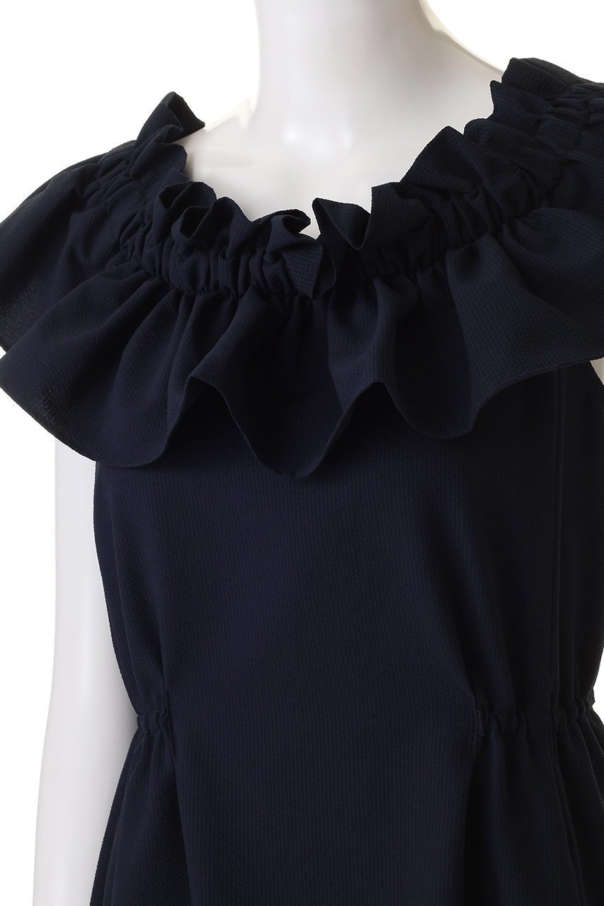 【デイジーリン/DAISY LIN】のDress “Blue Sweet pea” 人気、トレンドファッション・服の通販 founy(ファニー) 　ファッション　Fashion　レディースファッション　Fashion for Women　ワンピース　Dresses　フォーマル・パーティードレス・結婚式用ドレス　Elegant & Casual Dresses　チュニック　Tunic Tops & Dresses　ウォッシャブル　Machine Washable　エレガント 上品　Elegant　ストレッチ　Stretch, Stretchy Fabric　チュニック　Tunic, Long Top　デコルテ　Décolleté, Neckline　フリル　Frill, Ruffle　リゾート　Resort, Vacation Style　人気　Popular, Best Seller　夏　Summer　other-5|ID: prp329100003379834 ipo3291000000032902141