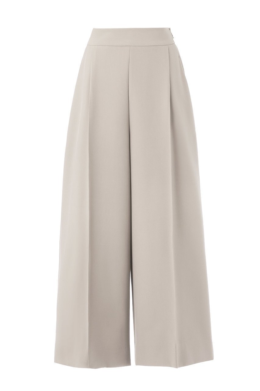 【デイジーリン/DAISY LIN】のASHINAGA PANTS インテリア・キッズ・メンズ・レディースファッション・服の通販 founy(ファウニー) 　ファッション　Fashion　レディースファッション　Fashion for Women　パンツ　Pants & Trousers　なめらか　Smooth, Silky Texture　ウォッシャブル　Machine Washable　スタイリッシュ　Stylish, Fashionable　センター　Center, Center Line　フロント　Front, Front Design　ワイド　Wide, Wide Fit　再入荷　Restock / Back in Stock　パウダーベージュ|ID: prp329100003379844 ipo3291000000036567238