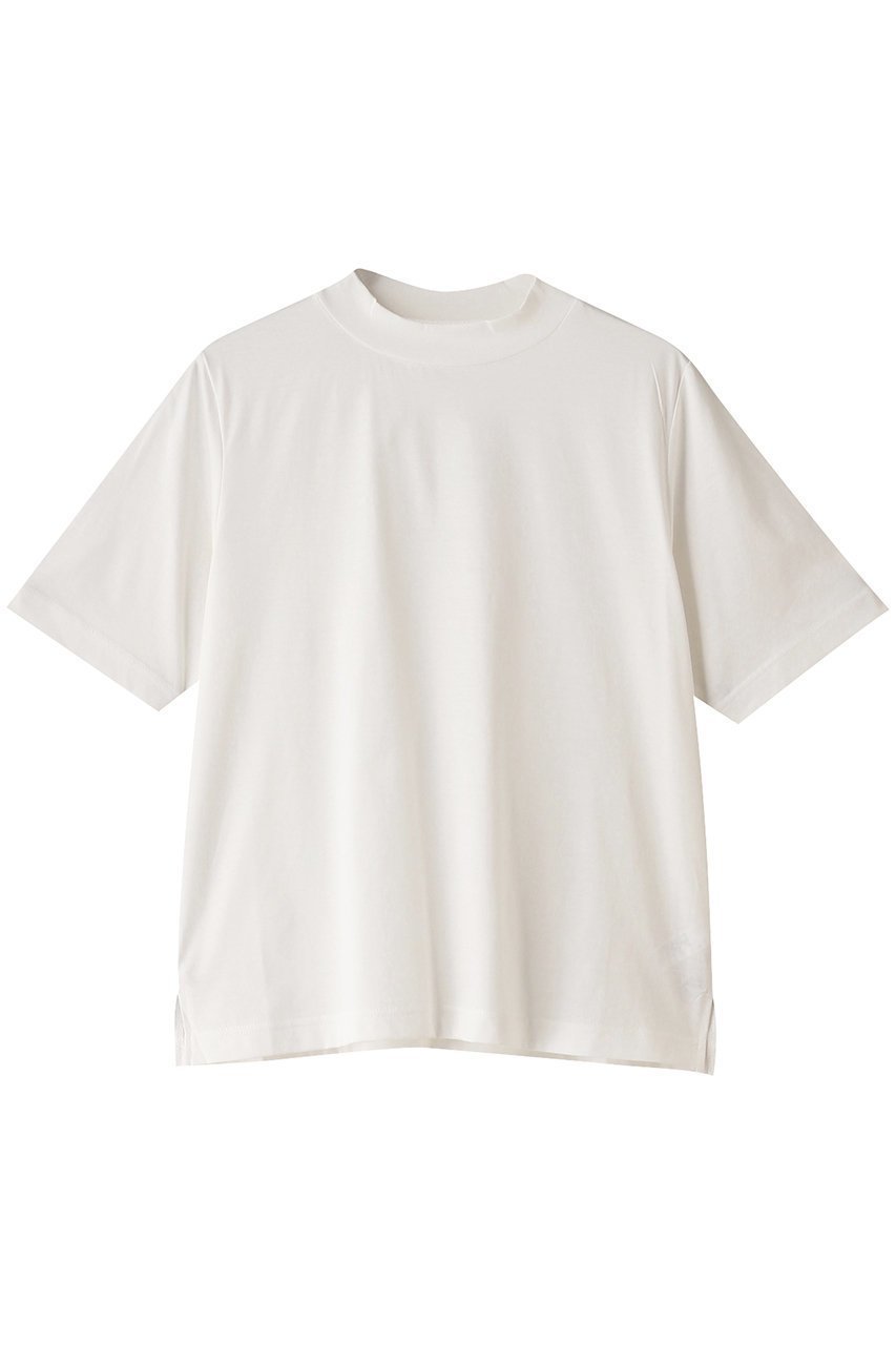 【ミディウミソリッド/MIDIUMISOLID】のcompact T Tシャツ 人気、トレンドファッション・服の通販 founy(ファニー) 　ファッション　Fashion　レディースファッション　WOMEN　トップス・カットソー　Tops/Tshirt　シャツ/ブラウス　Shirts/Blouses　ロング / Tシャツ　T-Shirts　カットソー　Cut and Sewn　コンパクト　Compact　ショート　Short　シンプル　Simple　スリーブ　Sleeve　ファブリック　Fabric　ボトルネック　Bottleneck　夏　Summer　 other-1|ID: prp329100003388851 ipo3291000000026497237