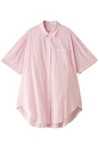 【ミディウミソリッド/MIDIUMISOLID】のhalf slv wide shirt シャツ pink|ID: prp329100003388877 ipo3291000000026474722