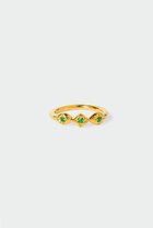 【アヤミ ジュエリー/AYAMI jewelry】のSparkling Emerald リング ゴールド|ID:prp329100003390513