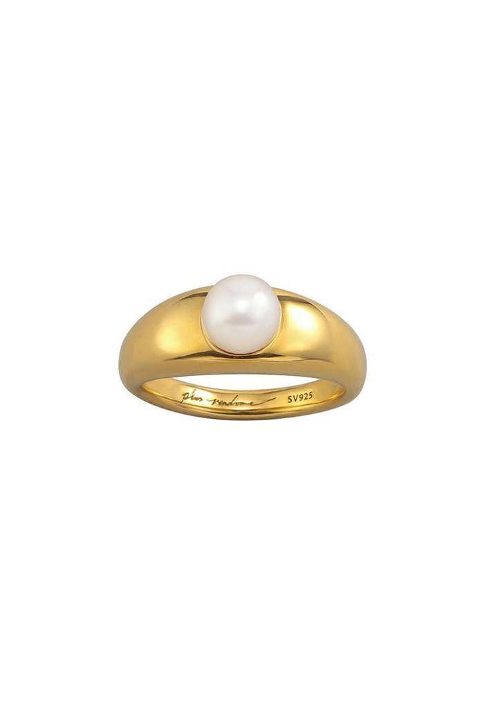 【プラス ヴァンドーム/Plus Vendome】のPEARL 1粒リング インテリア・キッズ・メンズ・レディースファッション・服の通販 founy(ファニー) https://founy.com/ ファッション Fashion レディースファッション Fashion for Women ジュエリー Jewelry イエロー Yellow コーティング Coating, Coated Finish パール Pearl, Pearl Accent メタル Metal, Metal Parts |ID: prp329100003392217 ipo3291000000035761184