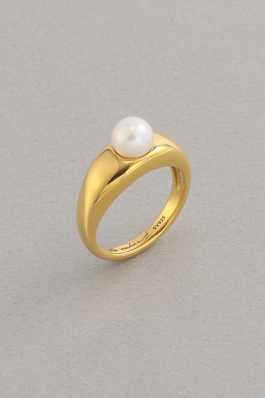 【プラス ヴァンドーム/Plus Vendome】のPEARL 1粒リング 人気、トレンドファッション・服の通販 founy(ファニー) 　ファッション　Fashion　レディースファッション　Fashion for Women　ジュエリー　Jewelry　イエロー　Yellow　コーティング　Coating, Coated Finish　パール　Pearl, Pearl Accent　メタル　Metal, Metal Parts　other-3|ID: prp329100003392217 ipo3291000000035761187