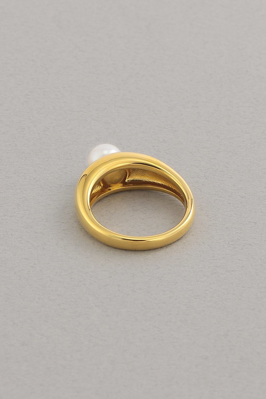 【プラス ヴァンドーム/Plus Vendome】のPEARL 1粒リング 人気、トレンドファッション・服の通販 founy(ファニー) 　ファッション　Fashion　レディースファッション　Fashion for Women　ジュエリー　Jewelry　イエロー　Yellow　コーティング　Coating, Coated Finish　パール　Pearl, Pearl Accent　メタル　Metal, Metal Parts　other-4|ID: prp329100003392217 ipo3291000000035761190