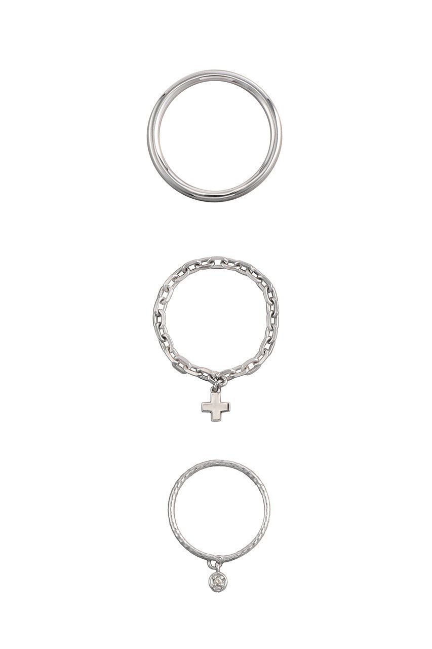 【プラス ヴァンドーム/Plus Vendome】のPLUSV01 ブラウンダイヤモンド リング セット インテリア・キッズ・メンズ・レディースファッション・服の通販 founy(ファニー) 　ファッション　Fashion　レディースファッション　Fashion for Women　ジュエリー　Jewelry　イエロー　Yellow　コーティング　Coating, Coated Finish　シンプル　Simple, Minimal　ジュエリー　Jewelry, Accessories　ダイヤモンド　Diamond, Brilliant Cut　チェーン　Chain, Chain Strap　チャーム　Charm, Pendant　フィット　Fit, Slim Fit　ポーチ　Pouch, Small Case　モチーフ　Motif, Design Theme　おすすめ　Recommended / Our Picks　シルバー|ID: prp329100003392218 ipo3291000000035657318