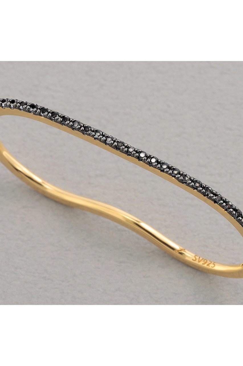 【プラス ヴァンドーム/Plus Vendome】のFINELINETATOO ジルコニア ダブル フィンガー リング 人気、トレンドファッション・服の通販 founy(ファニー) 　ファッション　Fashion　レディースファッション　Fashion for Women　ジュエリー　Jewelry　イエロー　Yellow　コーティング　Coating, Coated Finish　シンプル　Simple, Minimal　ダブル　Double, Double-Breasted　other-3|ID: prp329100003392220 ipo3291000000035761198