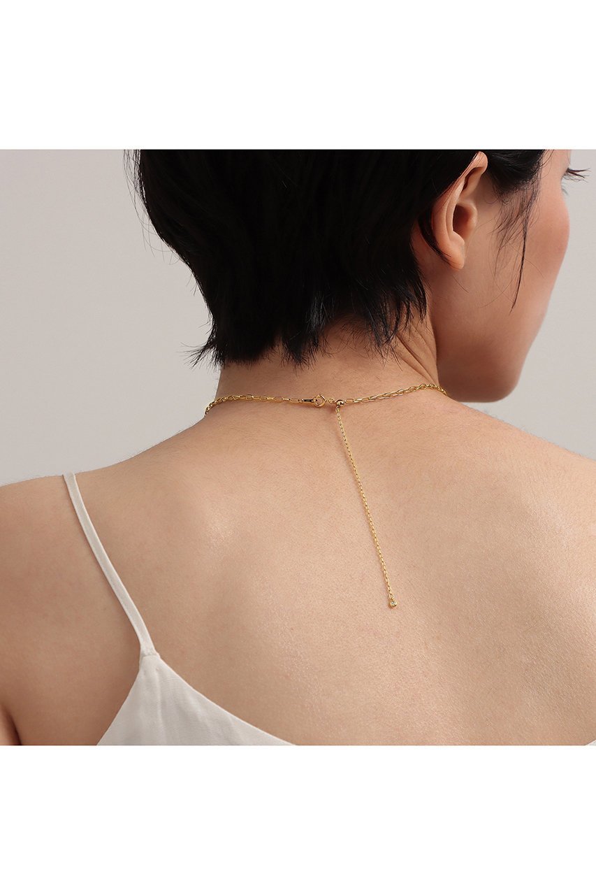 【プラス ヴァンドーム/Plus Vendome】のブラウンダイヤモンド チェーン ネックレス 人気、トレンドファッション・服の通販 founy(ファニー) 　ファッション　Fashion　レディースファッション　Fashion for Women　ジュエリー　Jewelry　ネックレス　Necklaces & Pendants　おすすめ　Recommended / Our Picks　ショート　Short, Short Length　シンプル　Simple, Minimal　ジャケット　Jacket, Outerwear　ダイヤモンド　Diamond, Brilliant Cut　チェーン　Chain, Chain Strap　ネックレス　Necklace, Pendant Necklace　メタル　Metal, Metal Parts　再入荷　Restock / Back in Stock　other-6|ID: prp329100003392227 ipo3291000000035799823