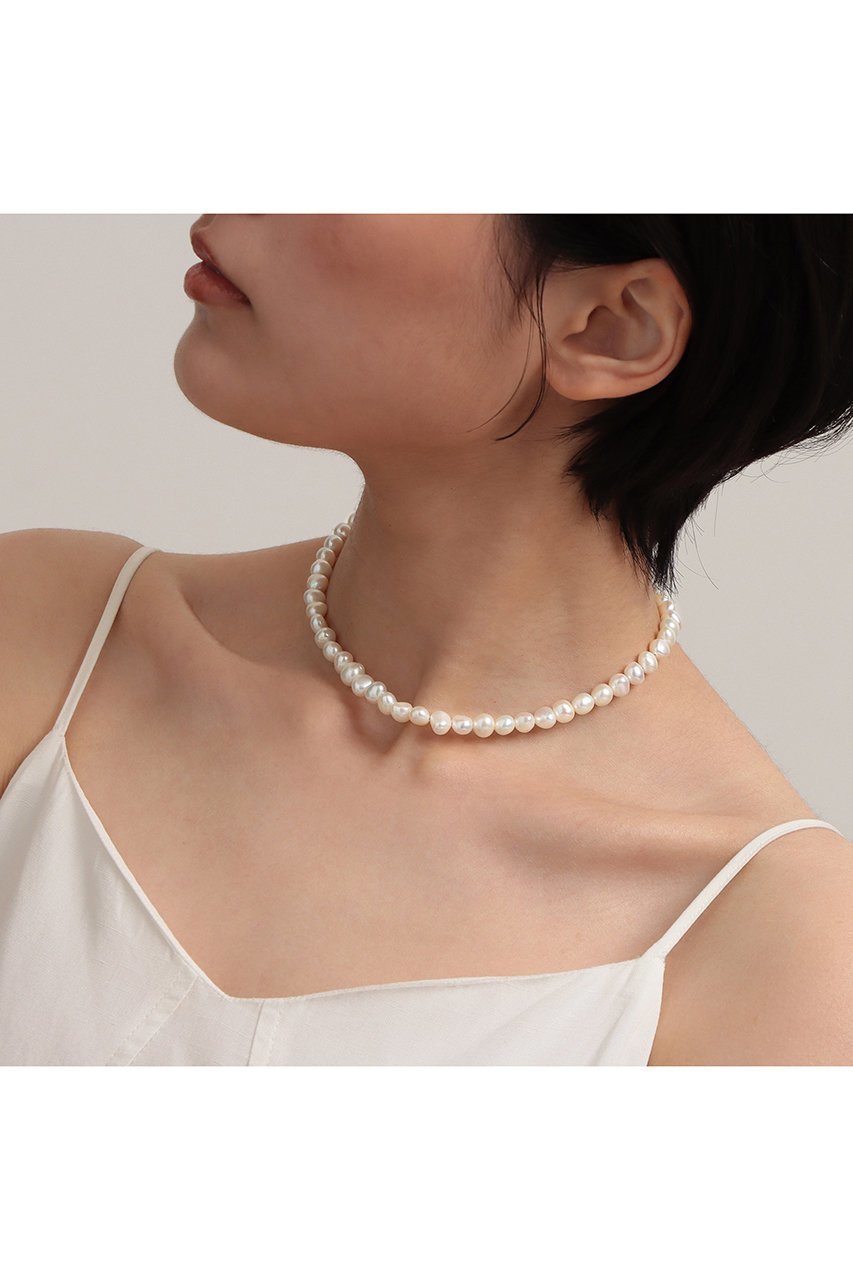 【プラス ヴァンドーム/Plus Vendome】のPEARL ネックレス(6-7mmパール) 人気、トレンドファッション・服の通販 founy(ファニー) 　ファッション　Fashion　レディースファッション　Fashion for Women　ジュエリー　Jewelry　ネックレス　Necklaces & Pendants　イエロー　Yellow　コーティング　Coating, Coated Finish　ジャケット　Jacket, Outerwear　ダイヤモンド　Diamond, Brilliant Cut　チェーン　Chain, Chain Strap　ネックレス　Necklace, Pendant Necklace　パール　Pearl, Pearl Accent　再入荷　Restock / Back in Stock　other-5|ID: prp329100003392230 ipo3291000000035743095