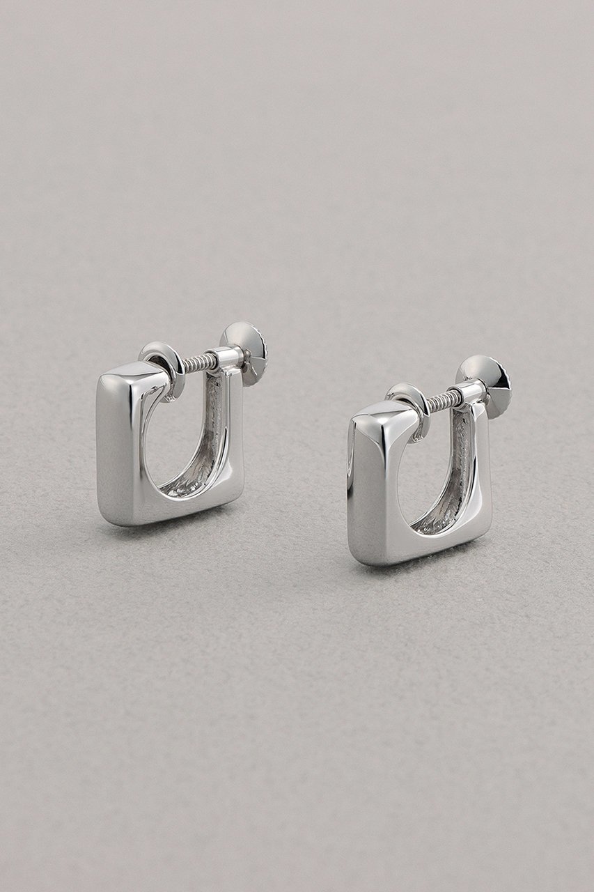 【プラス ヴァンドーム/Plus Vendome】のイヤリング(SQ) 人気、トレンドファッション・服の通販 founy(ファニー) 　ファッション　Fashion　レディースファッション　Fashion for Women　ジュエリー　Jewelry　ファッションリング　Fashion Rings　イヤリング・フープ・ドロップタイプ　Hoop, Drop & Clip Earrings　イエロー　Yellow　イヤリング　Earrings　コーティング　Coating, Coated Finish　スクエア　Square, Square Shape　スリム　Slim, Slim Fit　フープ　Hoop, Hoop Earrings　メタル　Metal, Metal Parts　other-3|ID: prp329100003392243 ipo3291000000035761235