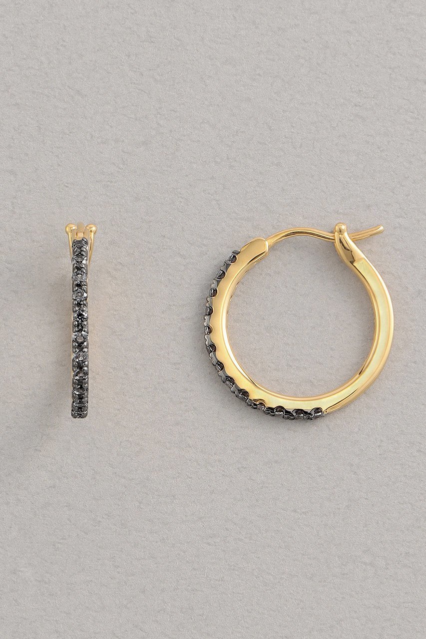 【プラス ヴァンドーム/Plus Vendome】のFINELINETATOO 02 ジルコニア フープピアス 人気、トレンドファッション・服の通販 founy(ファニー) 　ファッション　Fashion　レディースファッション　Fashion for Women　ジュエリー　Jewelry　ファッションリング　Fashion Rings　イヤリング・フープ・ドロップタイプ　Hoop, Drop & Clip Earrings　イエロー　Yellow　イヤリング　Earrings　コーティング　Coating, Coated Finish　シンプル　Simple, Minimal　スタイリッシュ　Stylish, Fashionable　フィット　Fit, Slim Fit　フープ　Hoop, Hoop Earrings　モダン　Modern, Contemporary　other-3|ID: prp329100003392253 ipo3291000000035758442