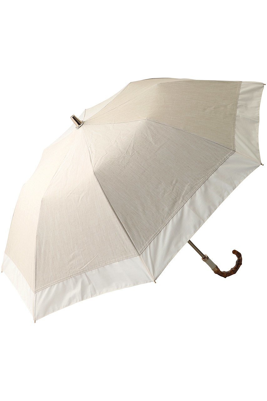 【グレイシー/Gracy】のGRC晴雨兼用RO T/C Natural bicolor インテリア・キッズ・メンズ・レディースファッション・服の通販 founy(ファニー) 　ファッション　Fashion　レディースファッション　Fashion for Women　レイングッズ・傘・晴雨兼用傘　Umbrellas & Rain Gear　ウッド　Wooden Design　コンパクト　Compact, Small Size　トラベル　Travel, Travel Gear　ハンカチ　Handkerchief, Hanky　モダン　Modern, Contemporary　エレガント 上品　Elegant　傘　Umbrella, Parasol　夏　Summer　時計　Watch, Wristwatch　エクリュ|ID: prp329100003393151 ipo3291000000032859746