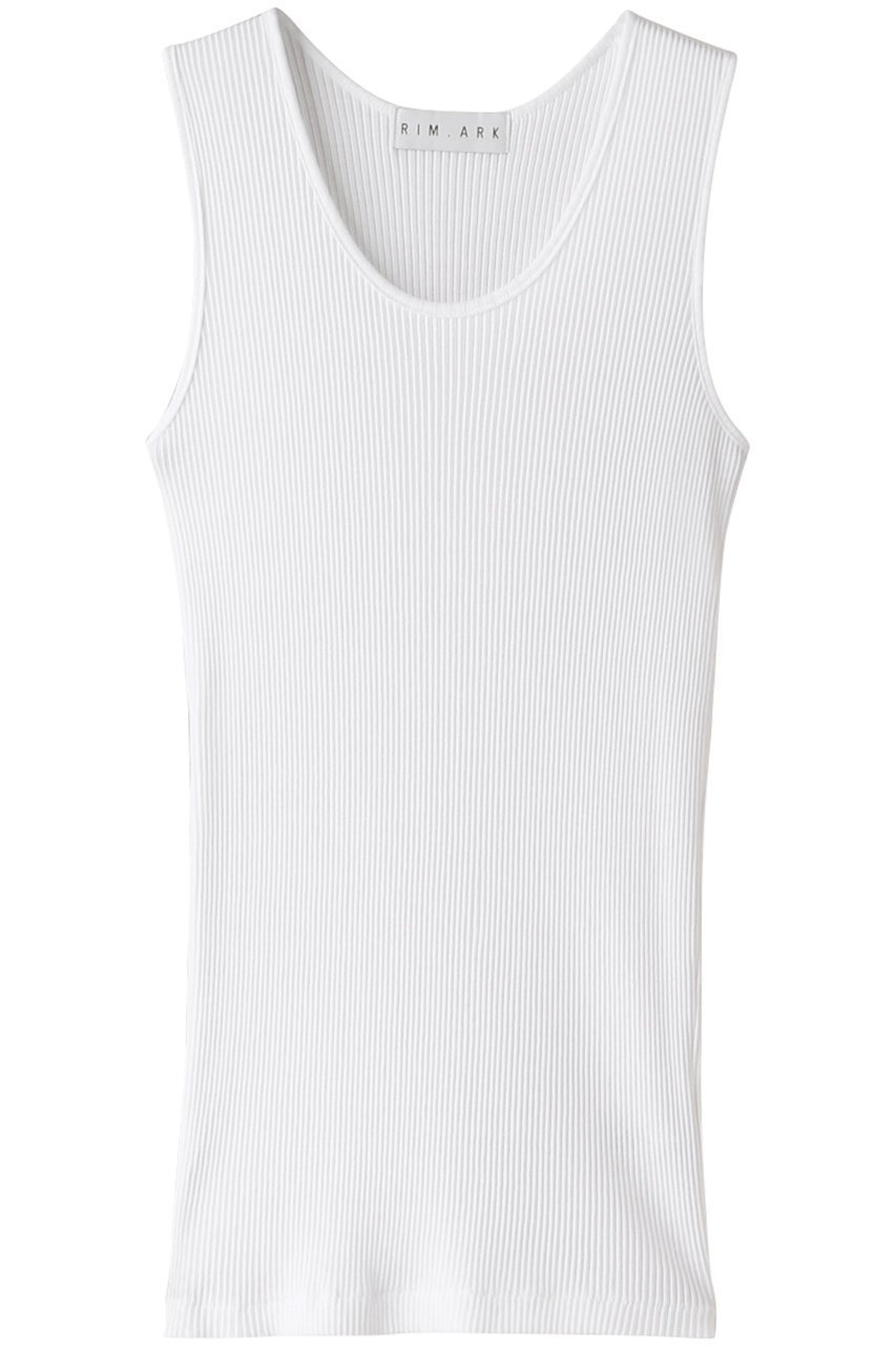 【リムアーク/RIM.ARK】のStandard rib tank/タンクトップ インテリア・キッズ・メンズ・レディースファッション・服の通販 founy(ファニー) 　ファッション　Fashion　レディースファッション　Ladies' Fashion Online　トップス・カットソー　Tops/Tshirt　キャミソール / ノースリーブ　No Sleeves　シャツ/ブラウス　Shirts/Blouses　ロング / Tシャツ　T-Shirts　カットソー　Cut and Sewn　キャミソール　Camisole　スタンダード　Standard　タンク　Tank　パイピング　Piping　エレガント 上品　Elegant　再入荷　Restock/Back In Stock/Re Arrival　ホワイト|ID: prp329100003399506 ipo3291000000032376706