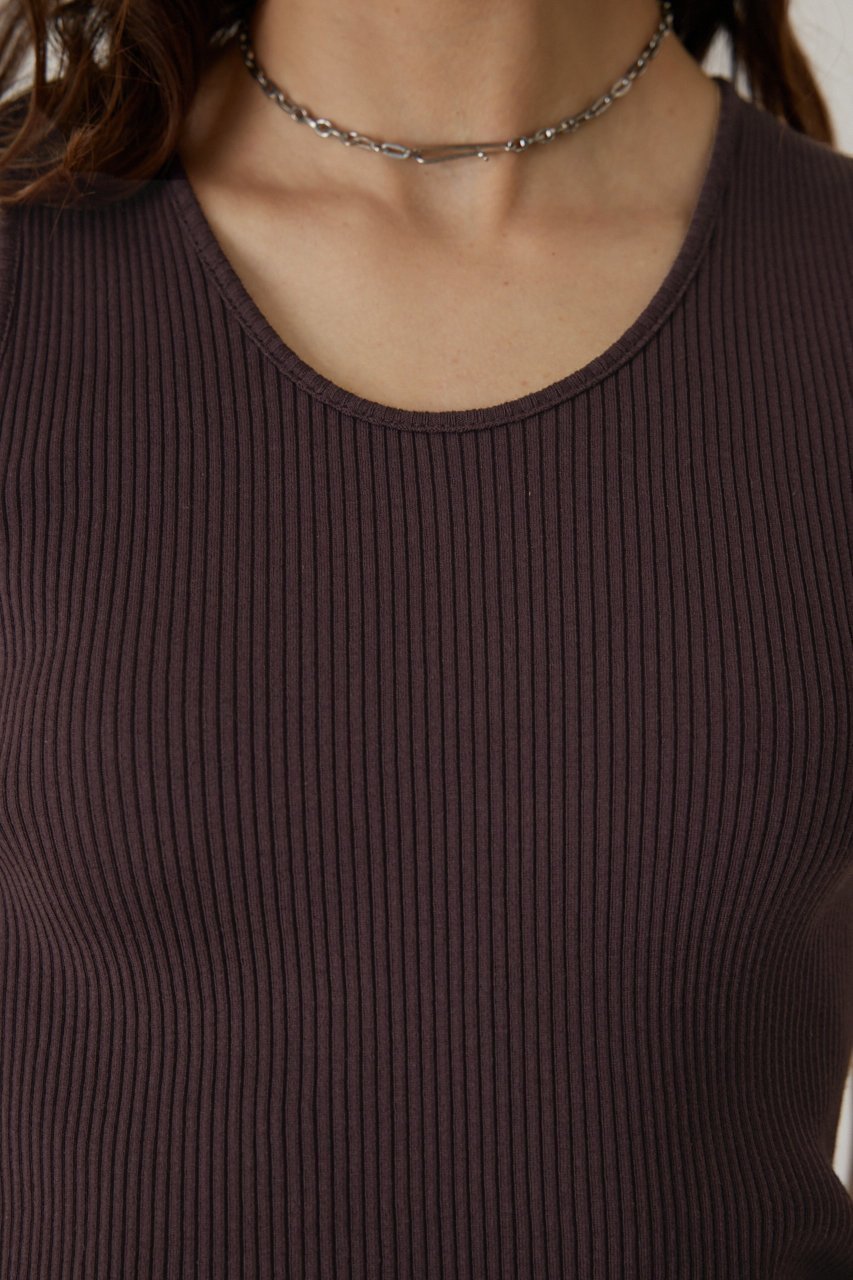 【リムアーク/RIM.ARK】のStandard rib tank/タンクトップ 人気、トレンドファッション・服の通販 founy(ファニー) 　ファッション　Fashion　レディースファッション　Ladies' Fashion Online　トップス・カットソー　Tops/Tshirt　キャミソール / ノースリーブ　No Sleeves　シャツ/ブラウス　Shirts/Blouses　ロング / Tシャツ　T-Shirts　カットソー　Cut and Sewn　キャミソール　Camisole　スタンダード　Standard　タンク　Tank　パイピング　Piping　エレガント 上品　Elegant　再入荷　Restock/Back In Stock/Re Arrival　other-6|ID: prp329100003399506 ipo3291000000032376719