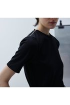 【リムアーク/RIM.ARK】のHalf design zip tops/トップス 人気、トレンドファッション・服の通販 founy(ファニー) ファッション Fashion レディースファッション WOMEN トップス・カットソー Tops/Tshirt シャツ/ブラウス Shirts/Blouses ロング / Tシャツ T-Shirts カットソー Cut and Sewn なめらか Smooth コンパクト Compact ショート Short スリーブ Sleeve ベーシック Basic メタル Metal エレガント 上品 Elegant thumbnail ブラック|ID: prp329100003399507 ipo3291000000022588130