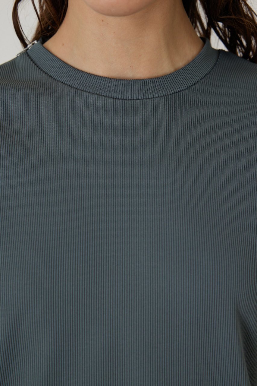 【リムアーク/RIM.ARK】のHalf design zip tops/トップス 人気、トレンドファッション・服の通販 founy(ファニー) ファッション Fashion レディースファッション Fashion for Women トップス・カットソー Cut & Sew Tops シャツ・ブラウス・オフィスカジュアル Elegant Blouses & Button-Ups ロングTシャツ・Tシャツ Longline T-Shirts & Tees カットソー・ベーシックTシャツ Cut-and-Sewn Tops / Stretch Tees & Basics なめらか Smooth, Silky Texture コンパクト Compact, Small Size ショート Short, Short Length スリーブ Sleeve, Long Sleeve / Short Sleeve ベーシック Basic, Essential メタル Metal, Metal Parts エレガント 上品 Elegant other-7|ID: prp329100003399507 ipo3291000000032890444