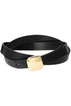 【リムアーク/RIM.ARK】のSimply leather belt/ベルト ゴールド|ID:prp329100003399511