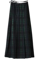 【リムアーク/RIM.ARK】のGeometric grid SK/スカート 人気、トレンドファッション・服の通販 founy(ファニー) ファッション Fashion レディースファッション Fashion for Women スカート Skirts ロングスカート Long Skirts / Maxi & Midi Skirts スタイリッシュ Stylish, Fashionable セットアップ Set-Up, Coordinated Outfit チェック Check, Plaid, Tartan フェミニン Feminine, Girly プリント Print, Printed Pattern プリーツ Pleats, Pleated ボックス Boxy, Box Shape ロング Long, Long-Length thumbnail グリーン|ID: prp329100003399515 ipo3291000000035693951