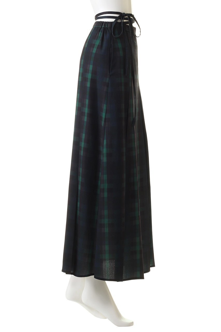 【リムアーク/RIM.ARK】のGeometric grid SK/スカート 人気、トレンドファッション・服の通販 founy(ファニー) 　ファッション　Fashion　レディースファッション　Fashion for Women　スカート　Skirts　ロングスカート　Long Skirts / Maxi & Midi Skirts　スタイリッシュ　Stylish, Fashionable　セットアップ　Set-Up, Coordinated Outfit　チェック　Check, Plaid, Tartan　フェミニン　Feminine, Girly　プリント　Print, Printed Pattern　プリーツ　Pleats, Pleated　ボックス　Boxy, Box Shape　ロング　Long, Long-Length　other-3|ID: prp329100003399515 ipo3291000000035693953