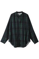 【リムアーク/RIM.ARK】のGeometric grid SH/シャツ グリーン|ID: prp329100003399519 ipo3291000000036220862