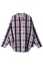 【リムアーク/RIM.ARK】のGeometric grid SH/シャツ ピンク|ID: prp329100003399519 ipo3291000000036220863