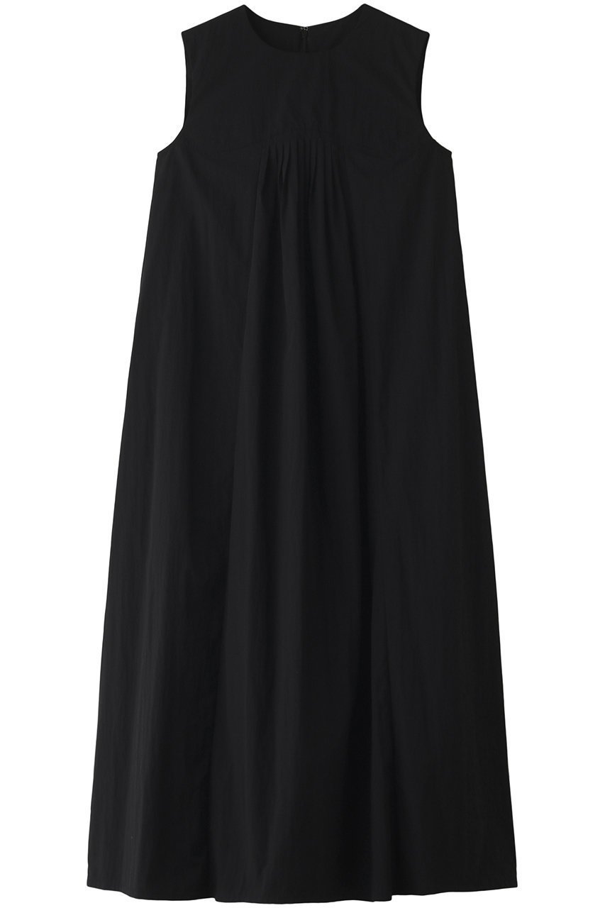 【ナゴンスタンス/nagonstans】のWater Repellent タック DRS/ドレス インテリア・キッズ・メンズ・レディースファッション・服の通販 founy(ファニー) 　ファッション　Fashion　レディースファッション　Fashion for Women　ワンピース　Dresses　フォーマル・パーティードレス・結婚式用ドレス　Elegant & Casual Dresses　チュニック　Tunic Tops & Dresses　インナー　Innerwear　ギャザー　Gathered, Ruffled　チュニック　Tunic, Long Top　ドレス　Dress, One-Piece　フロント　Front, Front Design　ポケット　Pocket, Pocket Detail　リラックス　Relax, Relaxed Fit　ロング　Long, Long-Length　軽量　Lightweight, Ultra Light　Black|ID: prp329100003399528 ipo3291000000036672575