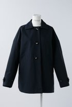 【エンフォルド/ENFOLD】のLAMINATION CLOTH rain BOX JK/ジャケット ダークネイビー|ID:prp329100003399556
