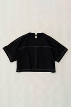 【メゾンスペシャル/MAISON SPECIAL】のカラーステッチショートTシャツ BLK(ブラック)|ID:prp329100003399561