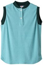 【ティーエムジー/TMG】のスタンドカラー ノースリーブ トップスB ターコイズ|ID: prp329100003405086 ipo3291000000035885360