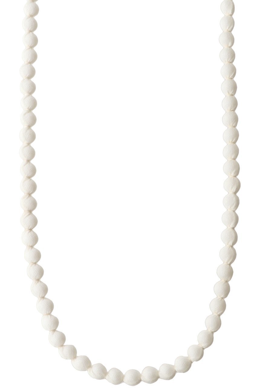 【プリスティン/PRISTINE】のロングビーズネックレス インテリア・キッズ・メンズ・レディースファッション・服の通販 founy(ファニー) 　ファッション　Fashion　レディースファッション　Fashion for Women　ジュエリー　Jewelry　ネックレス　Necklaces & Pendants　シンプル　Simple, Minimal　ネックレス　Necklace, Pendant Necklace　リゾート　Resort, Vacation Style　リネン　Linen, Linen Fabric　夏　Summer　ホワイト|ID: prp329100003408594 ipo3291000000035757815