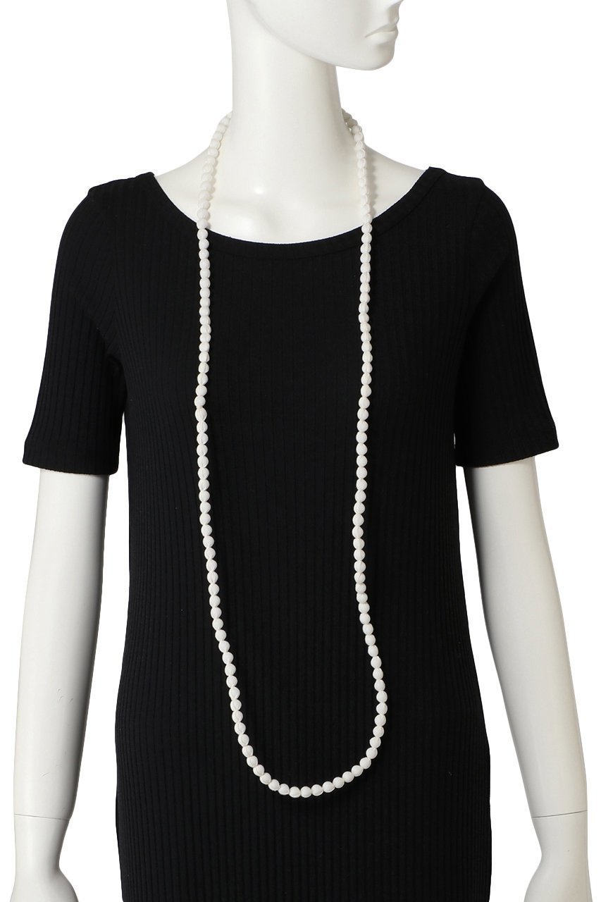 【プリスティン/PRISTINE】のロングビーズネックレス 人気、トレンドファッション・服の通販 founy(ファニー) 　ファッション　Fashion　レディースファッション　Fashion for Women　ジュエリー　Jewelry　ネックレス　Necklaces & Pendants　シンプル　Simple, Minimal　ネックレス　Necklace, Pendant Necklace　リゾート　Resort, Vacation Style　リネン　Linen, Linen Fabric　夏　Summer　other-2|ID: prp329100003408594 ipo3291000000035757816