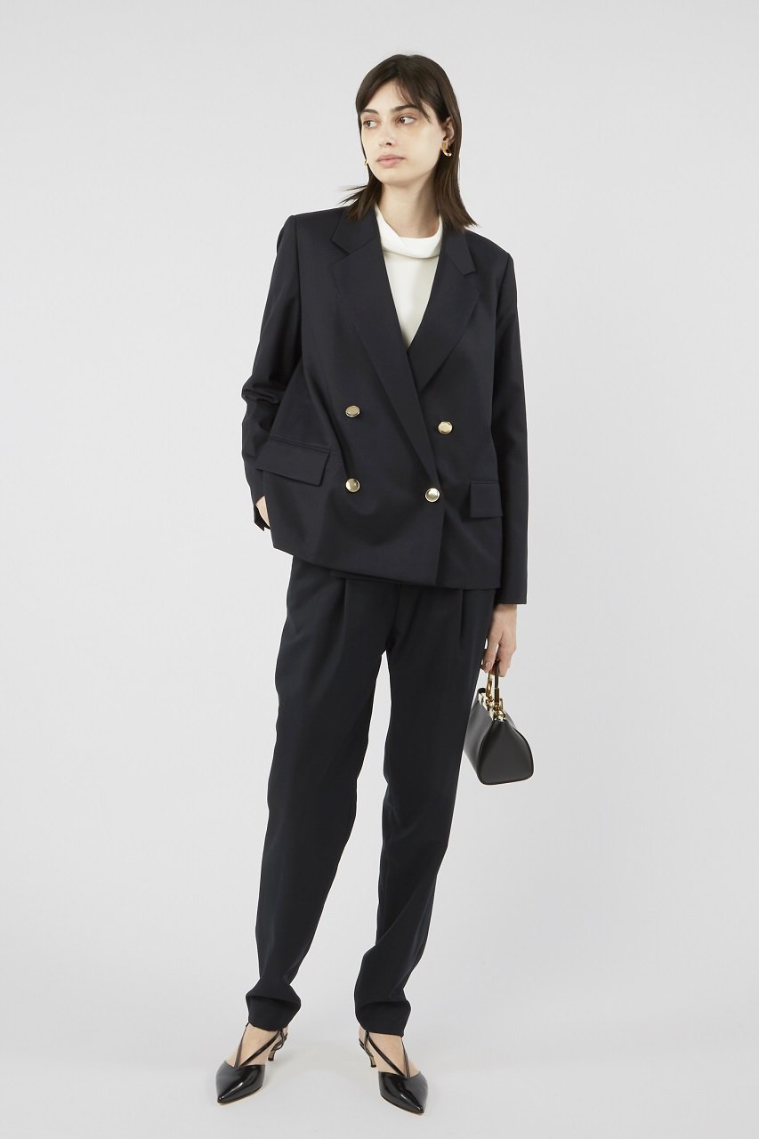 【コルピエロ/Col Pierrot】のネイビータックパンツ 人気、トレンドファッション・服の通販 founy(ファニー) 　ファッション　Fashion　レディースファッション　Fashion for Women　パンツ　Pants & Trousers　シンプル　Simple, Minimal　バランス　Balance, Style Balance　other-7|ID: prp329100003408628 ipo3291000000032931706