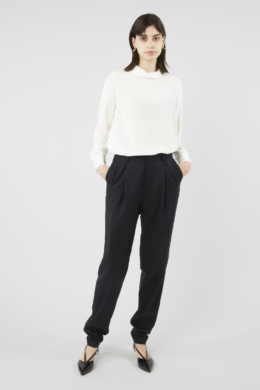 【コルピエロ/Col Pierrot】のネイビータックパンツ 人気、トレンドファッション・服の通販 founy(ファニー) ファッション Fashion レディースファッション Fashion for Women パンツ Pants & Trousers シンプル Simple, Minimal バランス Balance, Style Balance other-6|ID: prp329100003408628 ipo3291000000036100226