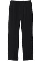 【コルピエロ/Col Pierrot】のポンチスリットパンツ 人気、トレンドファッション・服の通販 founy(ファニー) ファッション Fashion レディースファッション Fashion for Women パンツ Pants & Trousers シンプル Simple, Minimal ストレート Straight, Straight Cut スリット Slit, Slit Detail スリム Slim, Slim Fit エレガント 上品 Elegant 再入荷 Restock / Back in Stock thumbnail ブラック|ID: prp329100003408629 ipo3291000000032931513