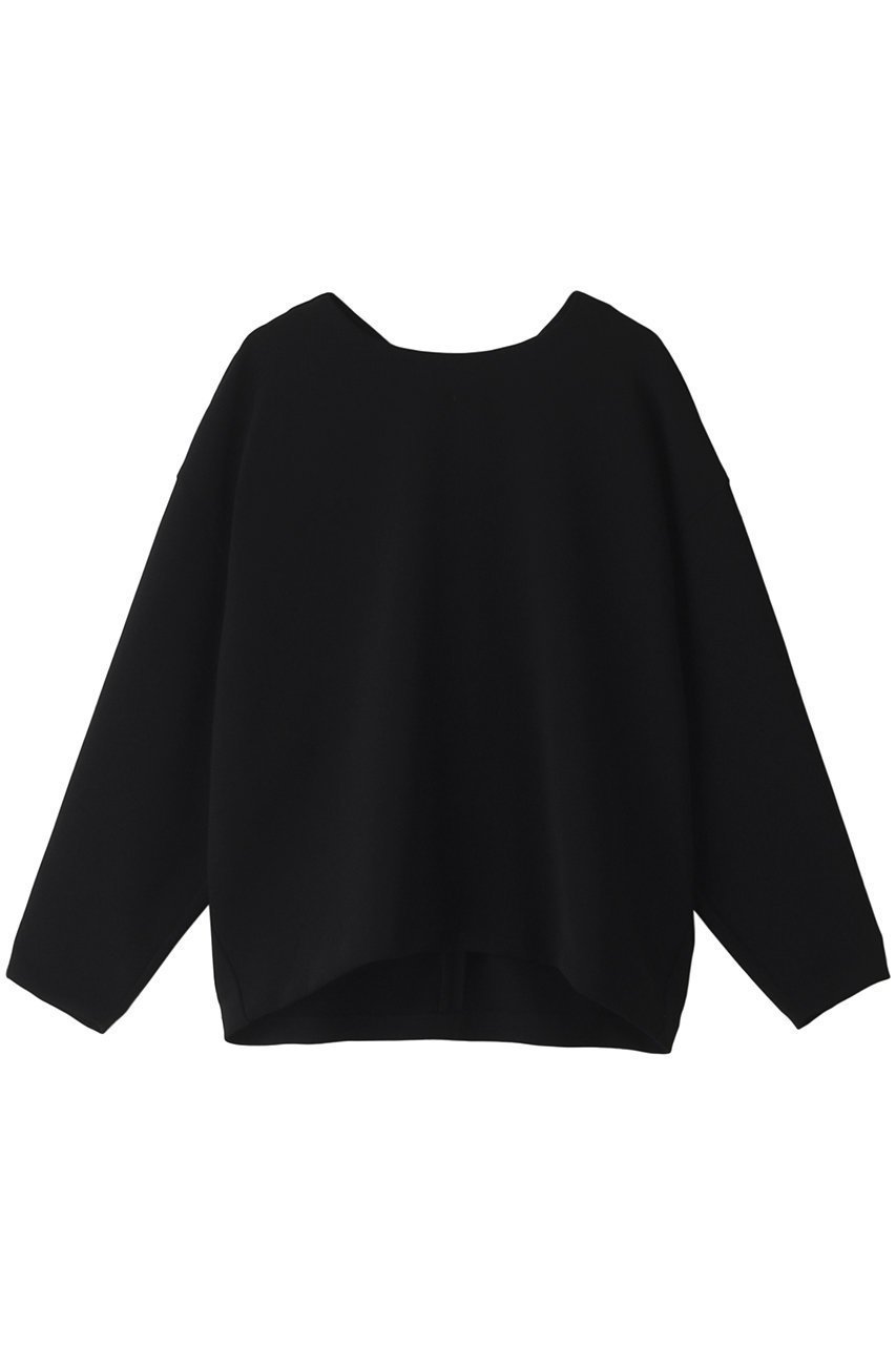 【コルピエロ/Col Pierrot】のポンチトップス インテリア・キッズ・メンズ・レディースファッション・服の通販 founy(ファニー) 　ファッション　Fashion　レディースファッション　Fashion for Women　トップス・カットソー　Cut & Sew Tops　シャツ・ブラウス・オフィスカジュアル　Elegant Blouses & Button-Ups　シンプル　Simple, Minimal　スリーブ　Sleeve, Long Sleeve / Short Sleeve　ロング　Long, Long-Length　エレガント 上品　Elegant　ビジネス 仕事 通勤　Business / Work / Commuting　ブラック|ID: prp329100003408631 ipo3291000000036739850