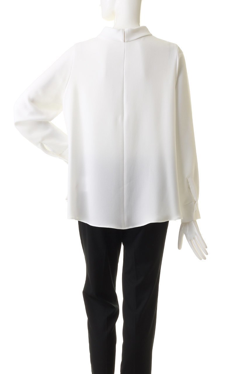 【コルピエロ/Col Pierrot】のロールネックブラウス 人気、トレンドファッション・服の通販 founy(ファニー) 　ファッション　Fashion　レディースファッション　WOMEN　トップス・カットソー　Tops/Tshirt　シャツ/ブラウス　Shirts/Blouses　とろみ　Thickness　シンプル　Simple　スリーブ　Sleeve　ロング　Long　エレガント 上品　Elegant　other-4|ID: prp329100003408633 ipo3291000000031405297