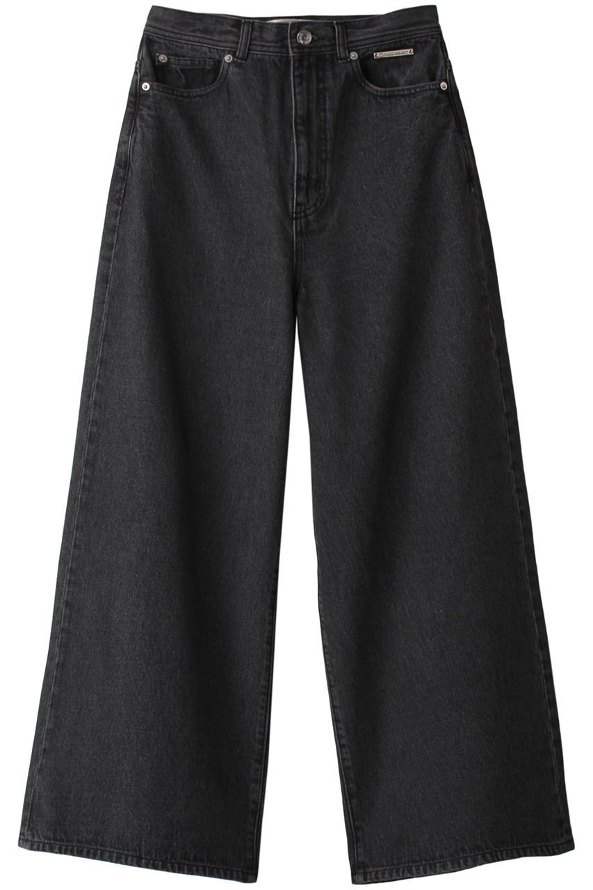 【プランク プロジェクト/PRANK PROJECT】のスーパーバギーデニム / Super Baggy Denim インテリア・キッズ・メンズ・レディースファッション・服の通販 founy(ファニー) 　ファッション　Fashion　レディースファッション　Fashion for Women　パンツ　Pants & Trousers　デニムパンツ・ジーンズ・美脚デニム　Denim Jeans & Pants　おすすめ　Recommended / Our Picks　デニム　Denim, Jeans Material　トレンド　Trend, Trending Now　フレア　Flare, Flared　ワイド　Wide, Wide Fit　BLK(ブラック)|ID: prp329100003411235 ipo3291000000032821177