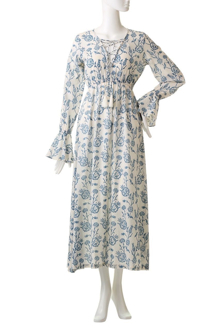 【アドリン ヒュー/Adlin Hue】の【sumiere】Cardamonドレス 人気、トレンドファッション・服の通販 founy(ファニー) 　ファッション　Fashion　レディースファッション　Fashion for Women　ワンピース　Dresses　フォーマル・パーティードレス・結婚式用ドレス　Elegant & Casual Dresses　チュニック　Tunic Tops & Dresses　インド　Indian Textile　チュニック　Tunic, Long Top　ドレス　Dress, One-Piece　ブロック　Block, Solid Block Pattern　プリント　Print, Printed Pattern　リラックス　Relax, Relaxed Fit　ロング　Long, Long-Length　other-2|ID: prp329100003415040 ipo3291000000032896556