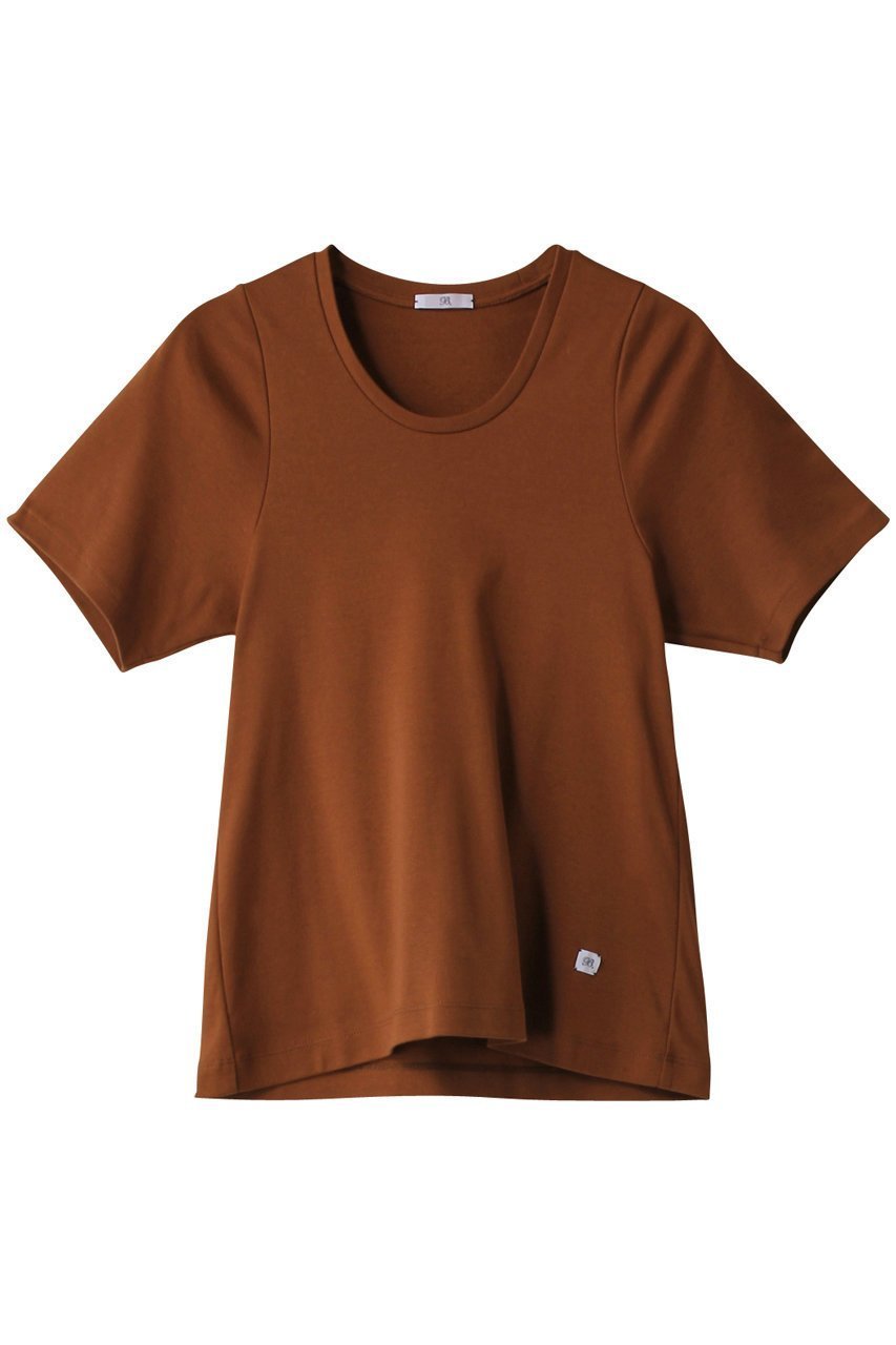 【ベイジ,/BEIGE,】のKUMQUAT(カムクワト)/フライスTシャツ インテリア・キッズ・メンズ・レディースファッション・服の通販 founy(ファニー) 　ファッション　Fashion　レディースファッション　WOMEN　トップス・カットソー　Tops/Tshirt　シャツ/ブラウス　Shirts/Blouses　ロング / Tシャツ　T-Shirts　カットソー　Cut and Sewn　ショート　Short　ストレッチ　Stretch　スリーブ　Sleeve　リラックス　Relax　Brown|ID: prp329100003418590 ipo3291000000029931282