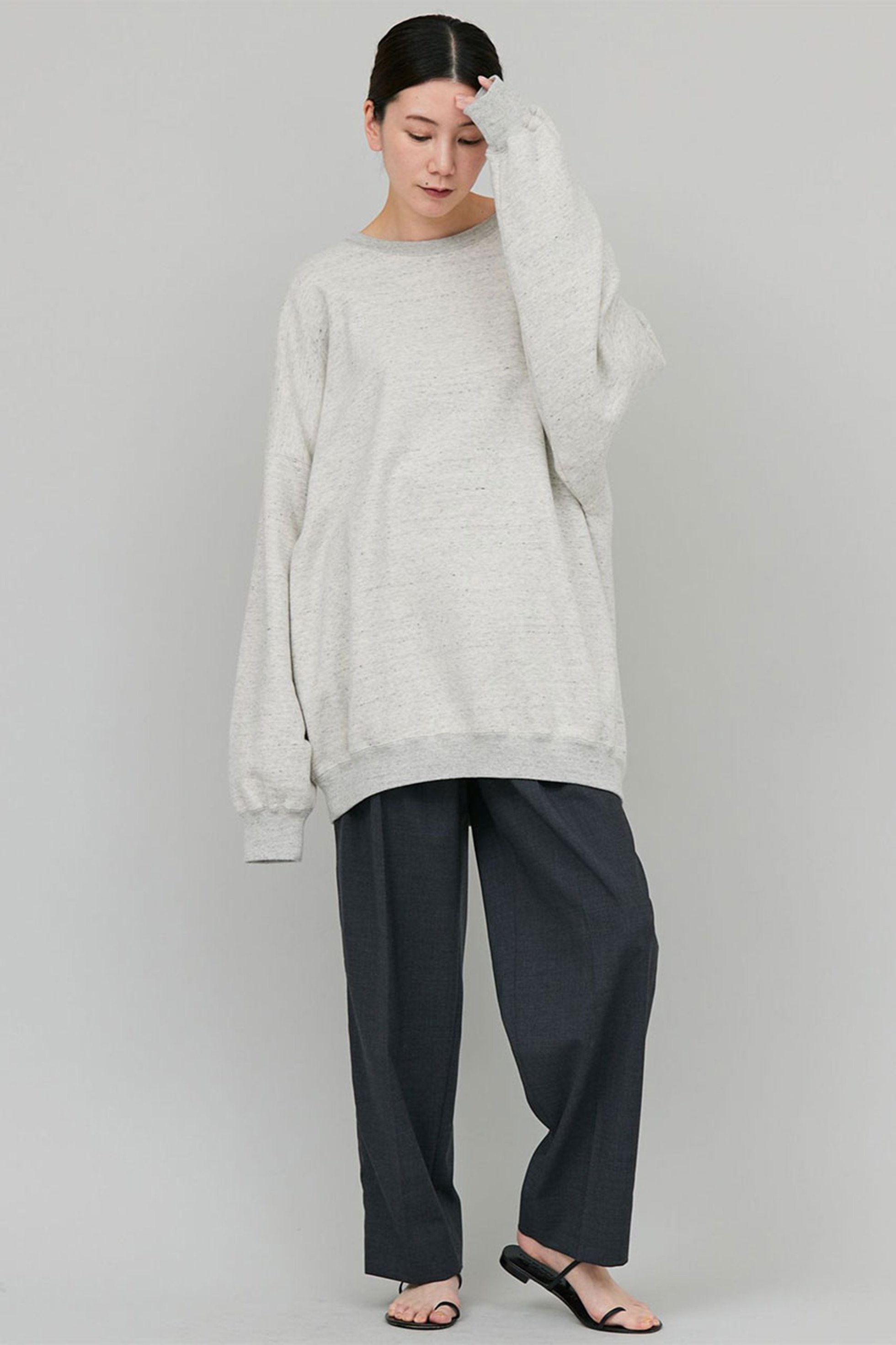 【カレンソロジー/Curensology】の〈&RC〉フレンチテリービッグトレーナー 人気、トレンドファッション・服の通販 founy(ファニー) 　ファッション　Fashion　レディースファッション　WOMEN　トップス・カットソー　Tops/Tshirt　シャツ/ブラウス　Shirts/Blouses　パーカ　Sweats　ロング / Tシャツ　T-Shirts　スウェット　Sweat　カットソー　Cut and Sewn　カーゴパンツ　Cargo Pants　キャラクター　Character　デニム　Denim　トレーナー　Trainer　定番　Standard　ミリタリー　Military　リラックス　Relax　ロング　Long　ワイド　Wide　ワーク　Work　A/W・秋冬　Aw・Autumn/Winter・Fw・Fall-Winter　おすすめ　Recommend　other-2|ID: prp329100003418596 ipo3291000000031405090