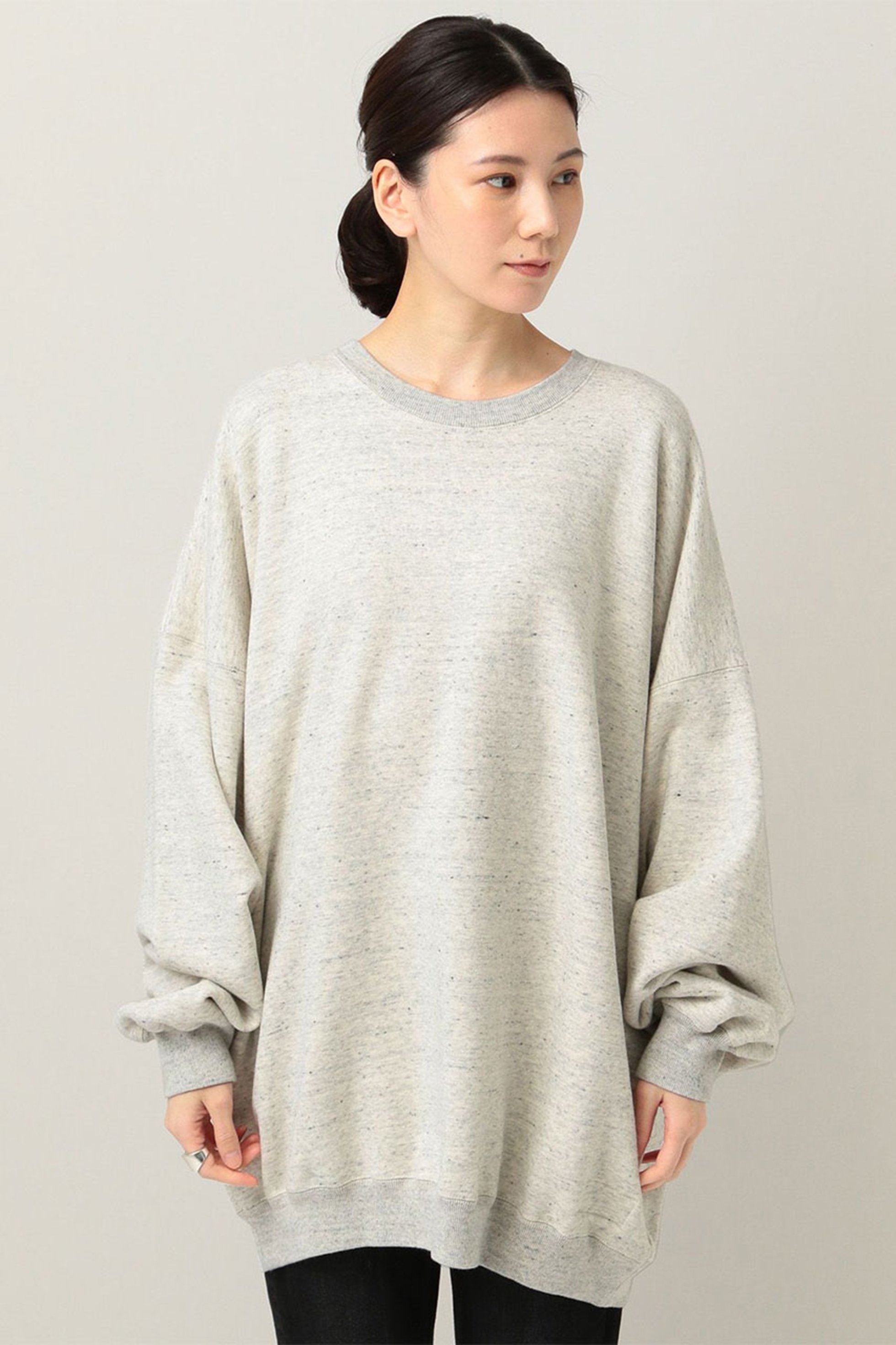 【カレンソロジー/Curensology】の〈&RC〉フレンチテリービッグトレーナー 人気、トレンドファッション・服の通販 founy(ファニー) 　ファッション　Fashion　レディースファッション　WOMEN　トップス・カットソー　Tops/Tshirt　シャツ/ブラウス　Shirts/Blouses　パーカ　Sweats　ロング / Tシャツ　T-Shirts　スウェット　Sweat　カットソー　Cut and Sewn　カーゴパンツ　Cargo Pants　キャラクター　Character　デニム　Denim　トレーナー　Trainer　定番　Standard　ミリタリー　Military　リラックス　Relax　ロング　Long　ワイド　Wide　ワーク　Work　A/W・秋冬　Aw・Autumn/Winter・Fw・Fall-Winter　おすすめ　Recommend　other-4|ID: prp329100003418596 ipo3291000000031405098