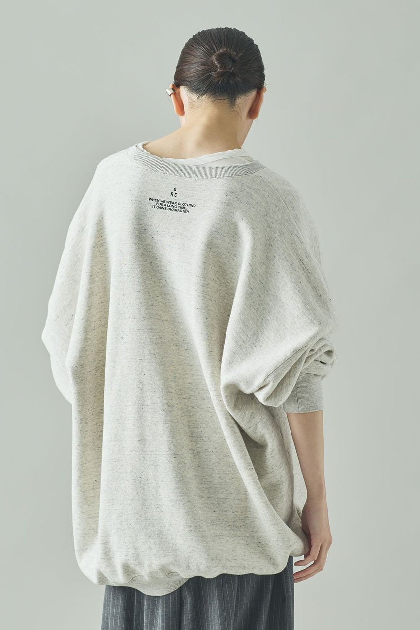 【カレンソロジー/Curensology】の〈&RC〉フレンチテリービッグトレーナー 人気、トレンドファッション・服の通販 founy(ファニー) 　ファッション　Fashion　レディースファッション　Fashion for Women　トップス・カットソー　Cut & Sew Tops　シャツ・ブラウス・オフィスカジュアル　Elegant Blouses & Button-Ups　レディースパーカー・カジュアルフーディー　Casual Hoodies & Sweatshirts　ロングTシャツ・Tシャツ　Longline T-Shirts & Tees　スウェット・クルーネックトップス　Sweatshirts & Crewnecks / Relaxed Fit Sweat Tops　カットソー・ベーシックTシャツ　Cut-and-Sewn Tops / Stretch Tees & Basics　カーゴパンツ　Cargo Pants, Utility Pants　キャラクター　Character, Licensed Characters　デニム　Denim, Jeans Material　トレーナー　Sweatshirt, Trainer　定番　Standard, Basic Item　ミリタリー　Military, Army Style　リラックス　Relax, Relaxed Fit　ロング　Long, Long-Length　ワイド　Wide, Wide Fit　ワーク　Workwear, Utility Style　A/W・秋冬　Autumn/Winter　おすすめ　Recommended / Our Picks　other-4|ID: prp329100003418596 ipo3291000000036247871