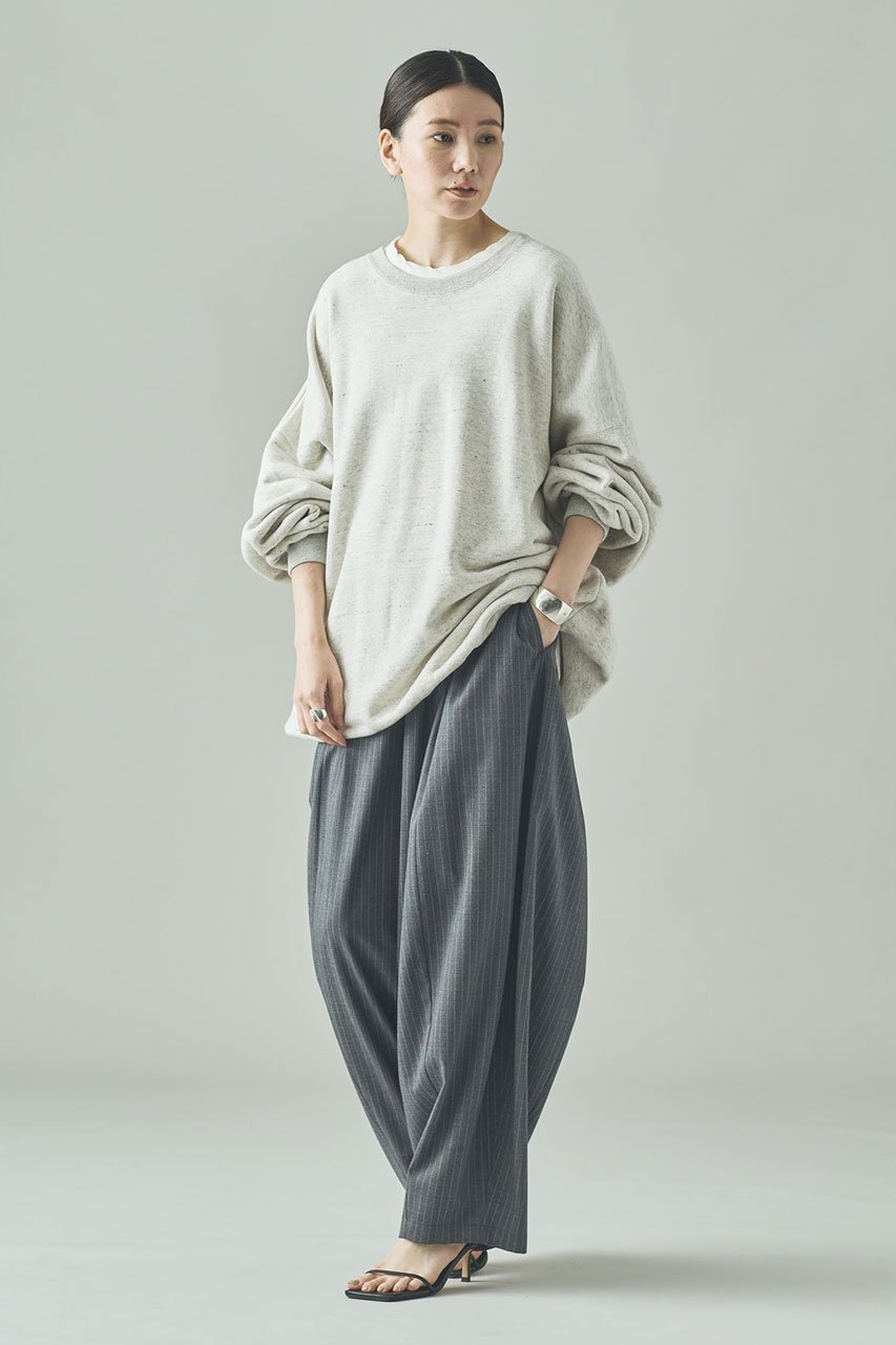 【カレンソロジー/Curensology】の〈&RC〉フレンチテリービッグトレーナー 人気、トレンドファッション・服の通販 founy(ファニー) 　ファッション　Fashion　レディースファッション　Fashion for Women　トップス・カットソー　Cut & Sew Tops　シャツ・ブラウス・オフィスカジュアル　Elegant Blouses & Button-Ups　レディースパーカー・カジュアルフーディー　Casual Hoodies & Sweatshirts　ロングTシャツ・Tシャツ　Longline T-Shirts & Tees　スウェット・クルーネックトップス　Sweatshirts & Crewnecks / Relaxed Fit Sweat Tops　カットソー・ベーシックTシャツ　Cut-and-Sewn Tops / Stretch Tees & Basics　カーゴパンツ　Cargo Pants, Utility Pants　キャラクター　Character, Licensed Characters　デニム　Denim, Jeans Material　トレーナー　Sweatshirt, Trainer　定番　Standard, Basic Item　ミリタリー　Military, Army Style　リラックス　Relax, Relaxed Fit　ロング　Long, Long-Length　ワイド　Wide, Wide Fit　ワーク　Workwear, Utility Style　A/W・秋冬　Autumn/Winter　おすすめ　Recommended / Our Picks　other-5|ID: prp329100003418596 ipo3291000000036247872