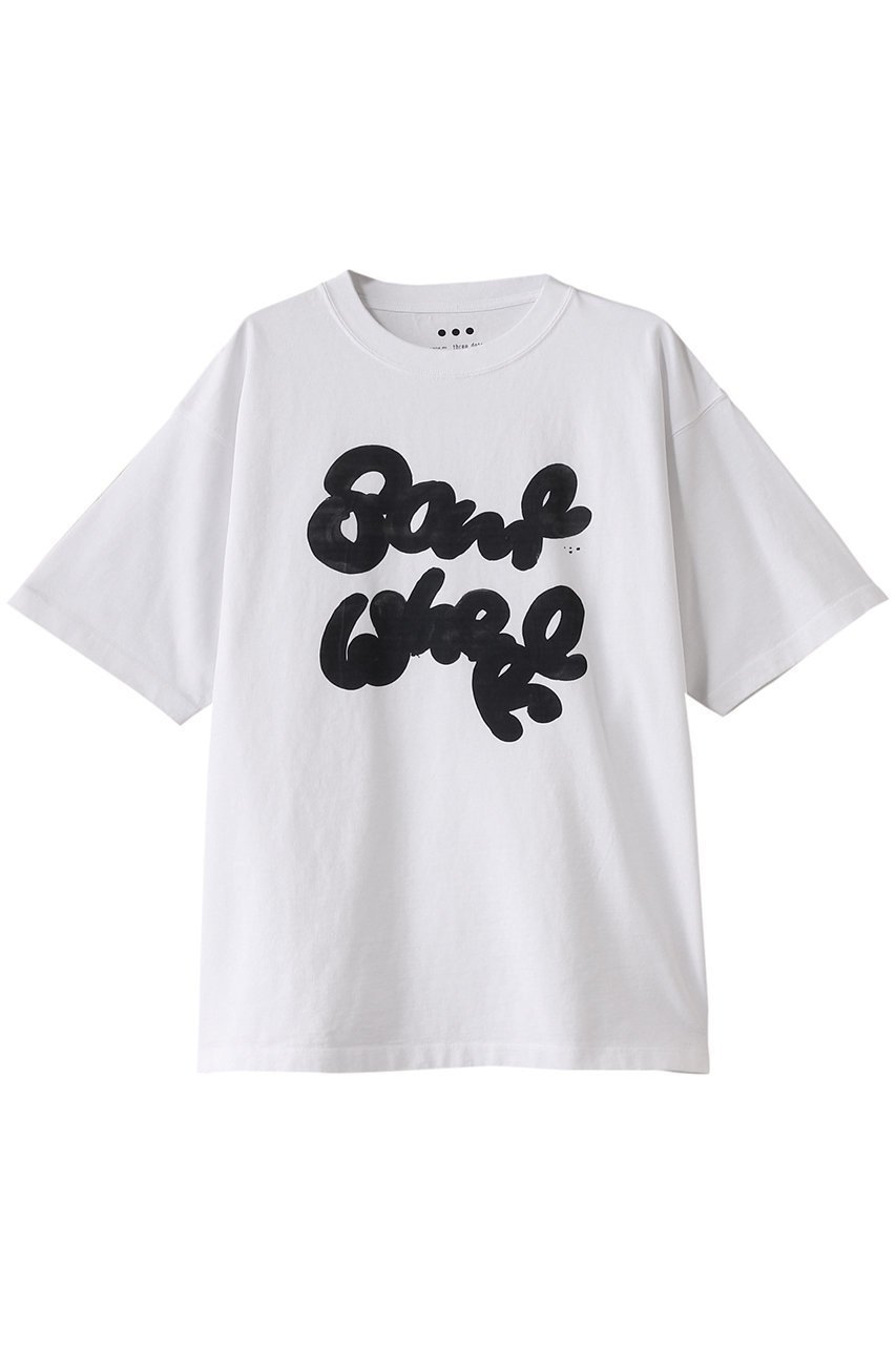 【スリー ドッツ/three dots】の【UNISEX】グラフィックTシャツ インテリア・キッズ・メンズ・レディースファッション・服の通販 founy(ファニー) 　ファッション　Fashion　レディースファッション　Fashion for Women　トップス・カットソー　Cut & Sew Tops　シャツ・ブラウス・オフィスカジュアル　Elegant Blouses & Button-Ups　ロングTシャツ・Tシャツ　Longline T-Shirts & Tees　カットソー・ベーシックTシャツ　Cut-and-Sewn Tops / Stretch Tees & Basics　ユニセックス　Unisex, Genderless　グラフィック　Graphic, Graphic Design　ショート　Short, Short Length　スリーブ　Sleeve, Long Sleeve / Short Sleeve　デニム　Denim, Jeans Material　プリント　Print, Printed Pattern　サムウェア|ID: prp329100003418614 ipo3291000000032843647