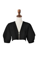 【デイジーリン/DAISY LIN】のCocoon Sleeve Cardigan 人気、トレンドファッション・服の通販 founy(ファニー) ファッション Fashion レディースファッション Fashion for Women トップス・カットソー Cut & Sew Tops ニット Knit Tops & Sweaters カーディガン・羽織り Layered Style Cardigans カーディガン Cardigan, Knitwear ビジュー Bijou, Jewel-like Accent フロント Front, Front Design 半袖 Short Sleeve, Half Sleeve |ID:prp329100003418648